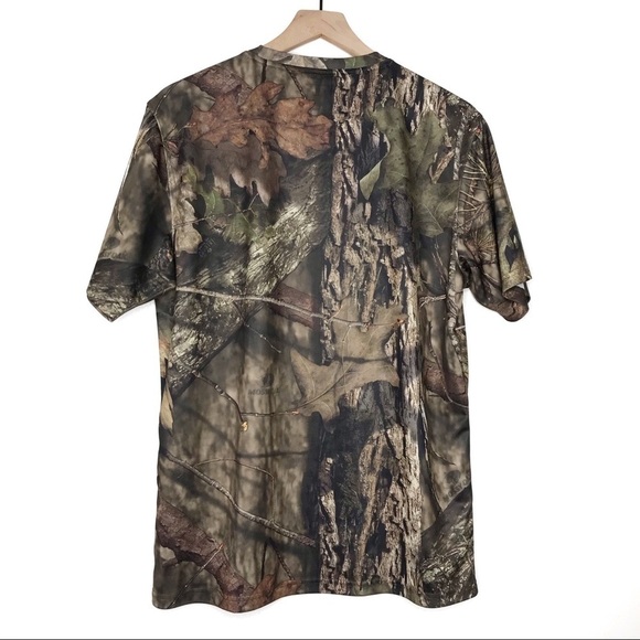 FIELD AND STREAM Real Tree Camo Print Short Sleeve Top M - Picture 2 of 6
